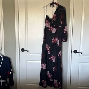 Long floral dress